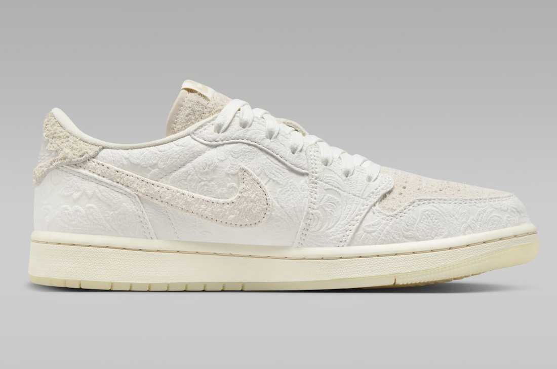 Nike Air Jordan 1 Low ティール/クリーム Air Jordan 1 Low x Chris Paul 'Light Cream and Sail' (FZ0455