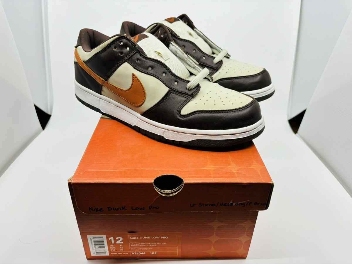 nike dunk low pro light stone
