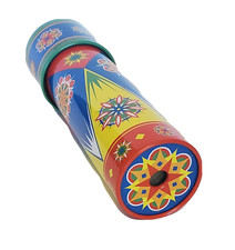 Colorful Schylling Classic Tin Lithography Kaleidoscope 2002 Toy for children