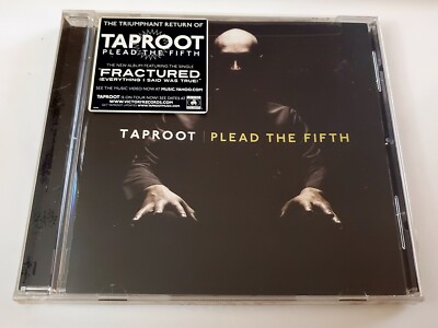Plead the Fifth by Taproot (CD, 2010) New Sealed w/ Hype Sticker. 