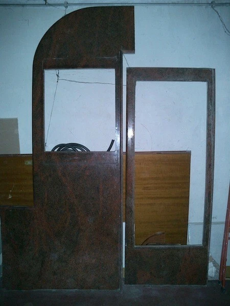 PIANI IN GRANITO FORATI PER CUCINA ROSSO BALMORAL 2 PEZ PIANI IN GRANITO FORATI  - Immagine 2 di 3