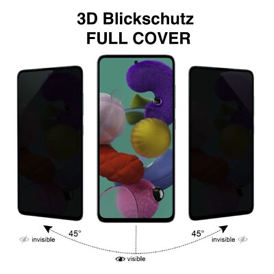 FÜR Samsung S20 PLUS ULTRA Blickschutz Panzerfolie Echtglas Schutzglas Privacy