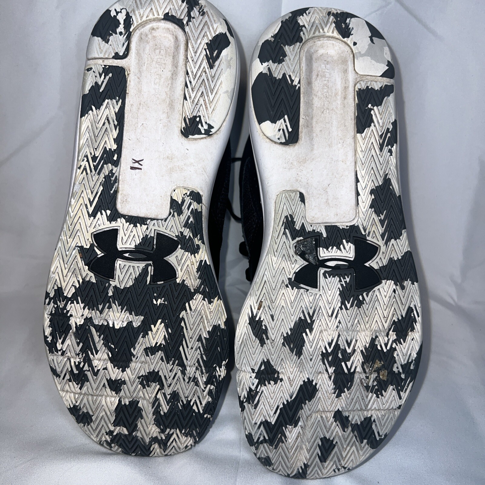 Under Armour Boys Lockdown 5 3023533-003 Black Basketball Shoes Sneakers Sz 6Y thumbnail 7