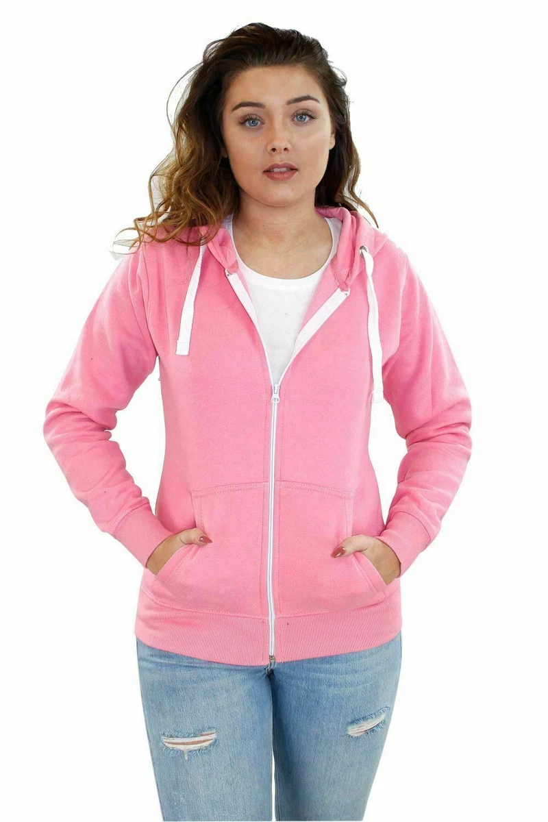 Baby pink cheap ladies hoodies