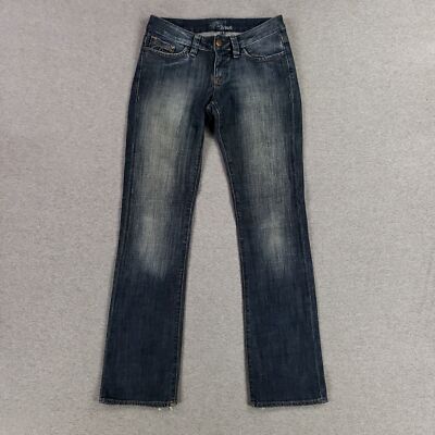 Vintage Mavi Jeans Size 27/32 Olivia Fit Retro Heavy Quality Denim Faded Wash