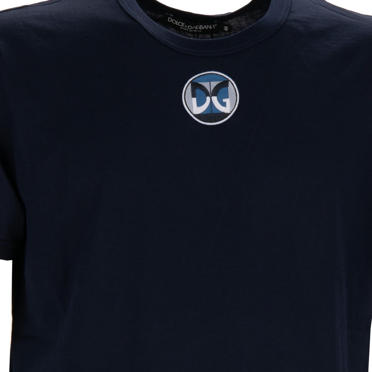 T-shirt Débardeur Dolce & Gabbana - Design Peinture Gio Ponti - Bleu Et Blanc - Taille M