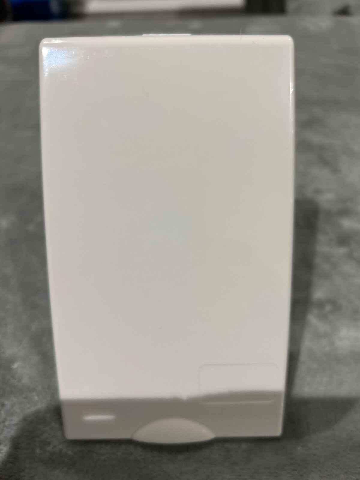 CARAVAN MOTORHOME EXTERNAL TND 240V SOCKET COVER LID FLAP IN WHITE PO139F