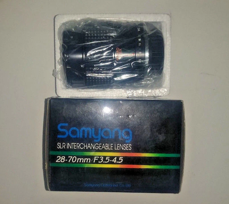 Samyang 28-70mm/f3.5-4.5 Interchangeable Macro Lens for Yashica (BRAND NEW!) - Image 2 of 2