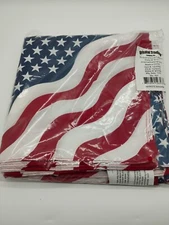 American Flag Patriotic Bandana-NEW