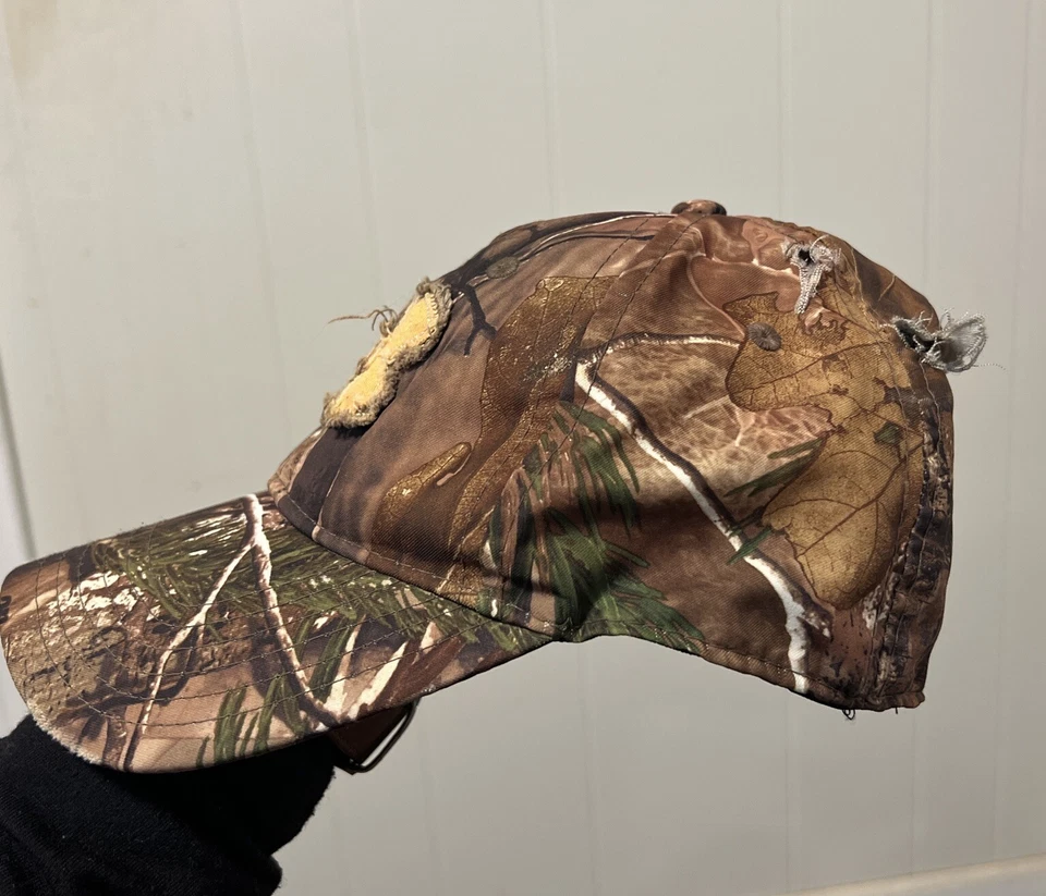 Gorra Under Armour OSFA Realtree Camuflaje Snapback Caza Naranja Logo Gorra Ajustable Foto 2 de 4