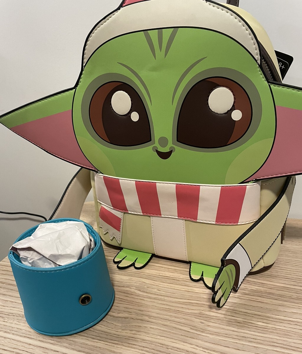 Loungefly Baby Yoda Backpack Mini, Seasonal Yoda, Disney  display picture 1