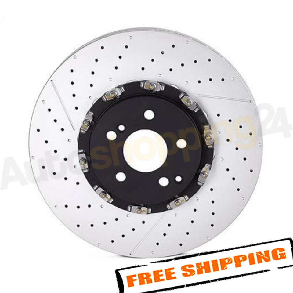 Rotor de freno de disco delantero Brembo 09.9764.23 360 mm para 12-16 Mercedes-Benz SLK55 AMG Foto 2 de 4