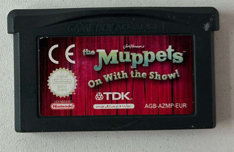 The Muppets On With The Show Nintendo Game Boy Advance