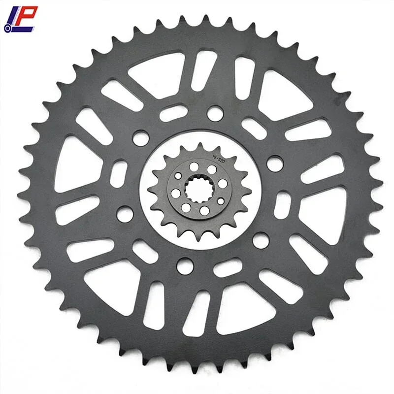 520 16T 45T Front Rear Motorcycle Sprocket For Kawasaki ZXR400 R