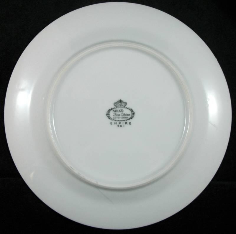 Nikko Empire Lot of Fruit Bowl and Salad Plate 461