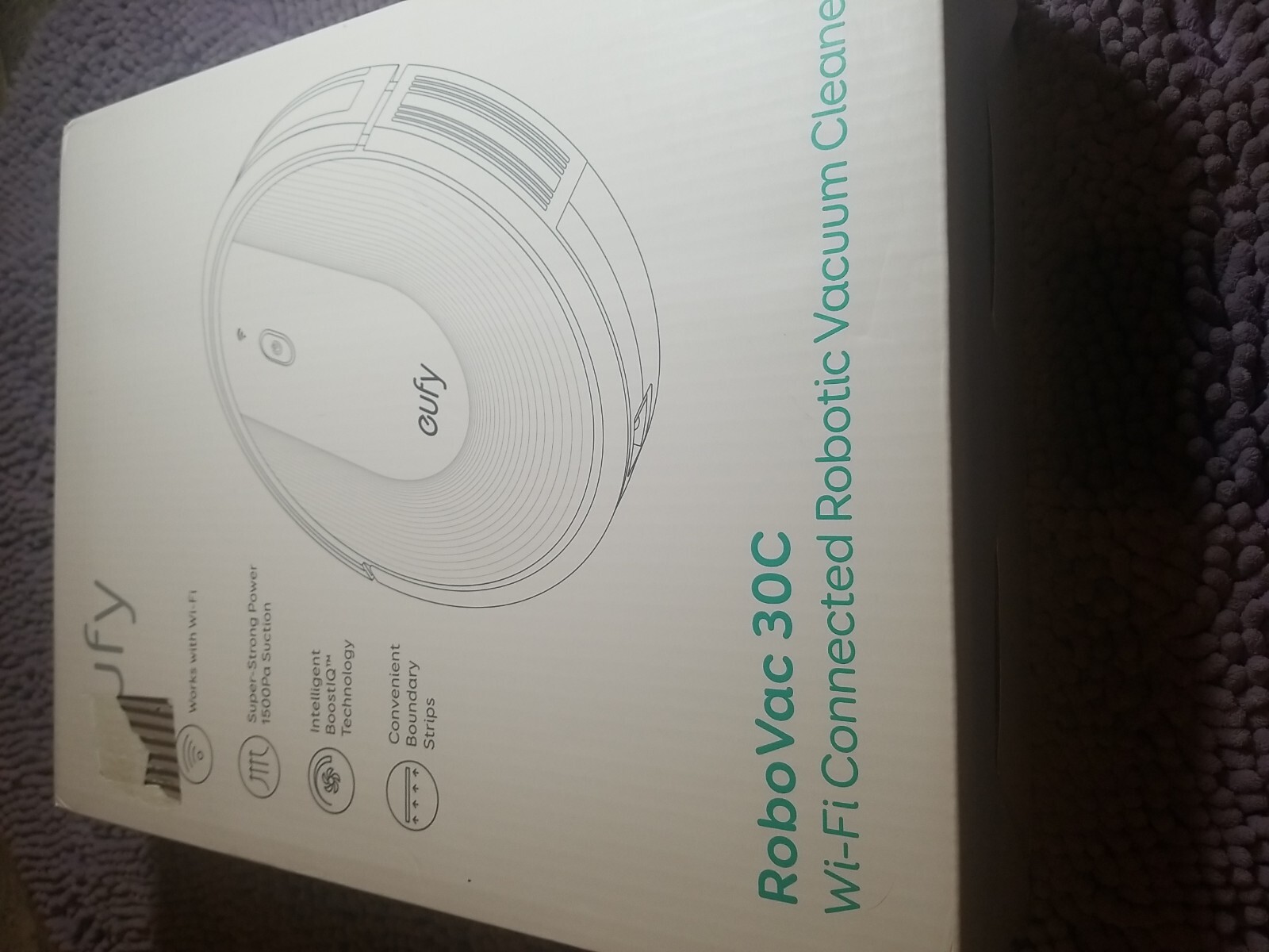 eufy by Anker, BoostIQ UltraThin RoboVac 30C, WiFi, 1500Pa Suction