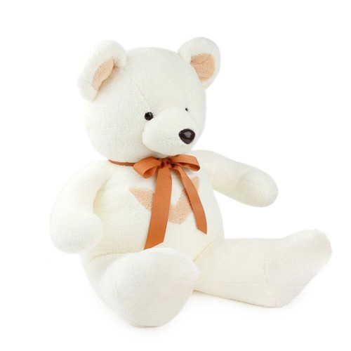 Asiatic Black bear Cream 55in Jumbo Plush Toy Stuffed Animals Doll Made in Korea - Picture 4 of 11