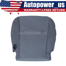 FITS 2013-2018 Dodge Ram Front Passenger 1500 2500 3500 Fabric Seat Cover Gray