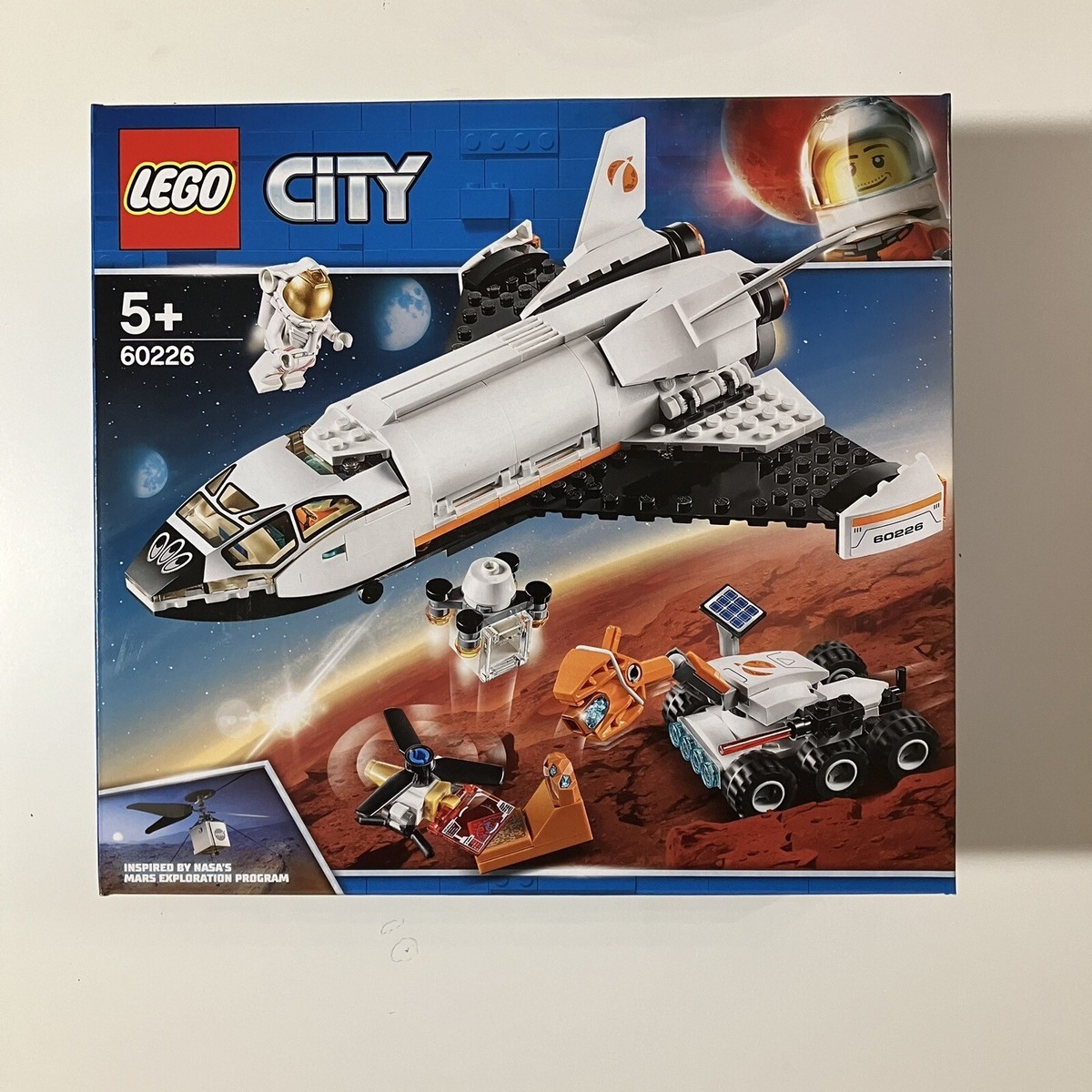 LEGO City Space Port 60226 Mars Research Shuttle Brand New