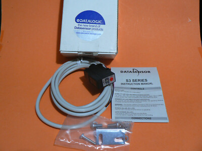 DATALOGIC S3-R-C10 DIFFUSE PROXIMITY LATERAL NPN/PNP CODE S936530005 DATASENSOR