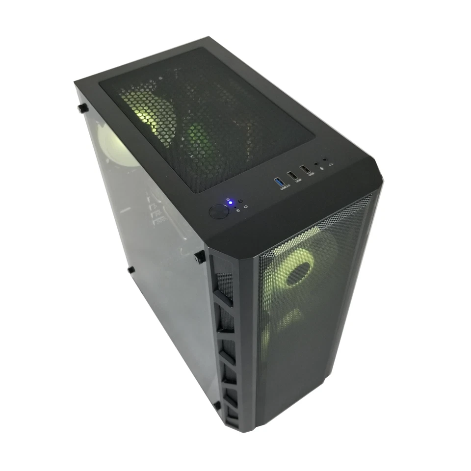 Gaming PC Desktop Intel Core i5-7500/GTX1660 6GB/256GB SSD/16GB RAM/1TB HDD/WiFi - Image 3 of 4