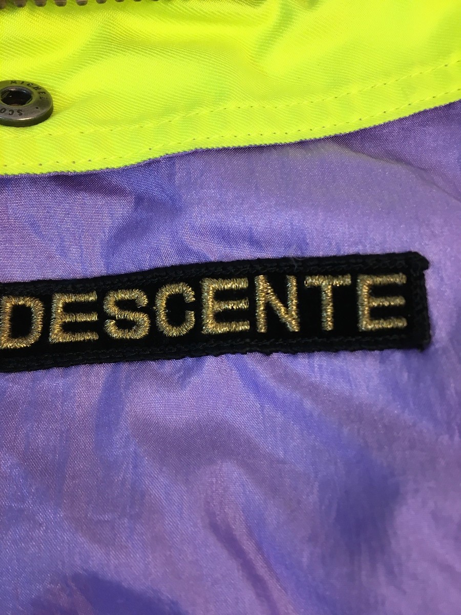 DESCENTE - yu-ma Descente Mock Neck Long Sleeve Sweatshirt - Blue Tops