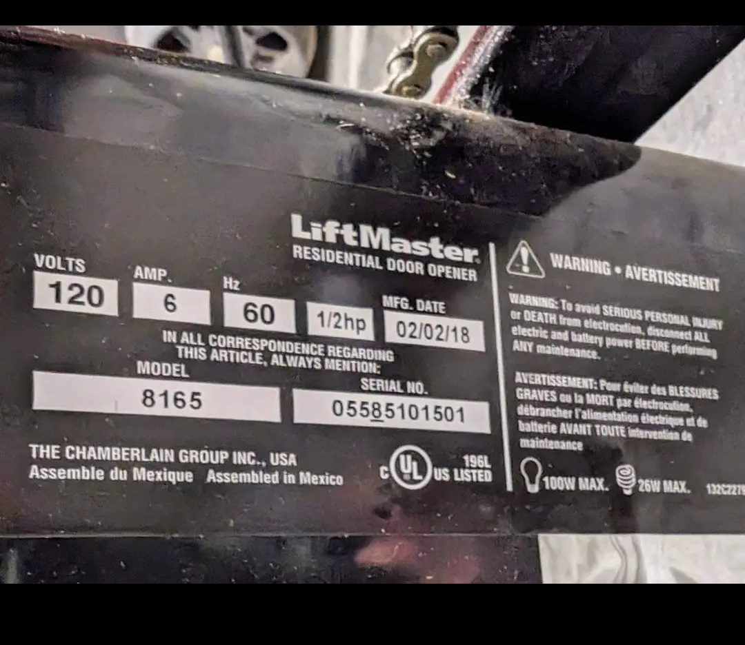 Liftmaster 8165 plus accessories lightly used eBay