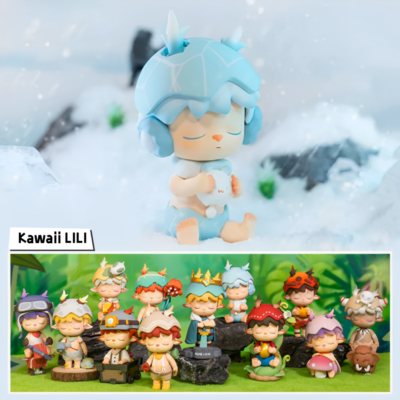 MADEIN ミユ LOVE AFRAID サノク ミニファンミ ペンミ トレカ Heyone MI&HU Mimi Adventure Series Confirmed Blind Box Figure Hot