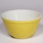 Vintage Pyrex Yellow 1.5 Pint 401 Mixing Bowl Nesting Primary Color Set Ovenware
