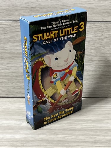 Stuart Little 3: Call of the Wild VHS Tape 2006 Animated Kids - Foto 4 di 5