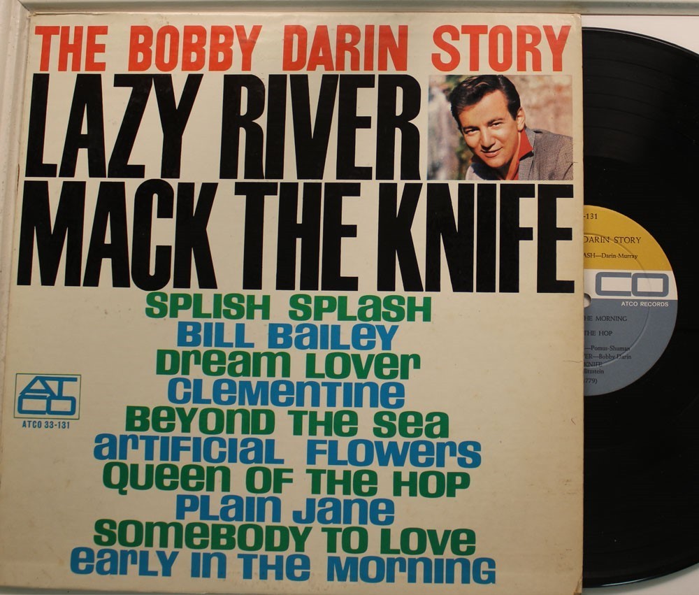 Bobby Darin Lp The Bobby Darin Story On Atco - Vg+ / Vg++
