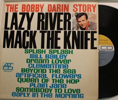 Bobby Darin Lp The Bobby Darin Story On Atco - Vg+ / Vg++