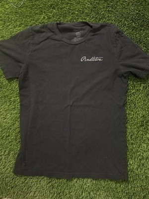 Pendleton Black Graphic T Shirt Mens Medium Woolen Mills Oregon Logo Tee