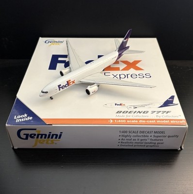 GeminiJets 1:400 FedEx Express Boeing 777F N777FE GJFDX754 Scale
