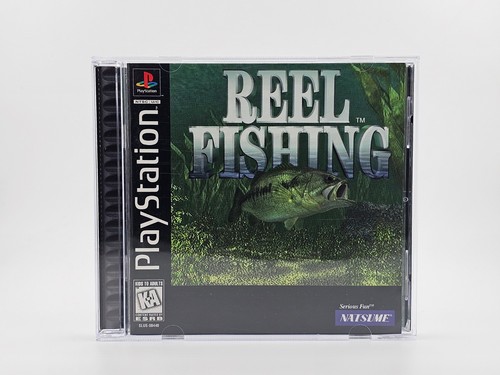 Sony Playstation 1 PS1 Reel Fishing CIB Cleaned & Tested