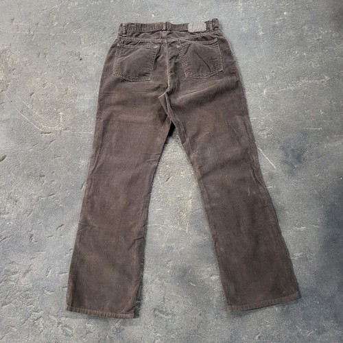 American Eagle Pants Mens 32x33 Brown Corduroy Casual Tag 33x34 - Picture 4 of 11
