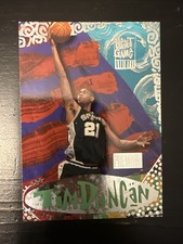 1997-98 Skybox Premium - Next Game -  Tim Duncan Rookie Card - #7 of 15 NG      . rookie card picture