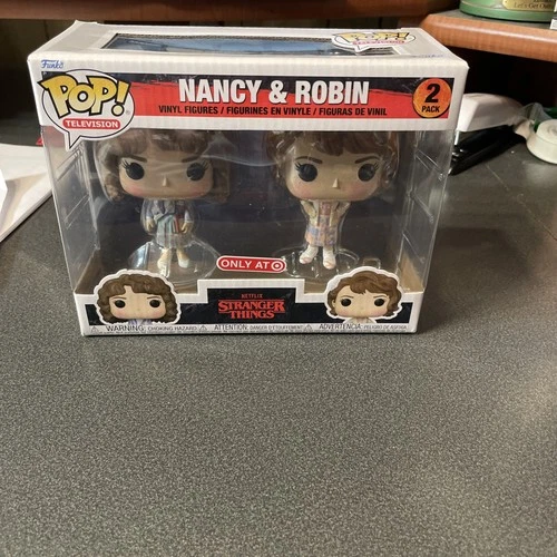 Funko POP! TV Stranger Things Nancy & Robin 2 Pack Target Exclusive New In Box
