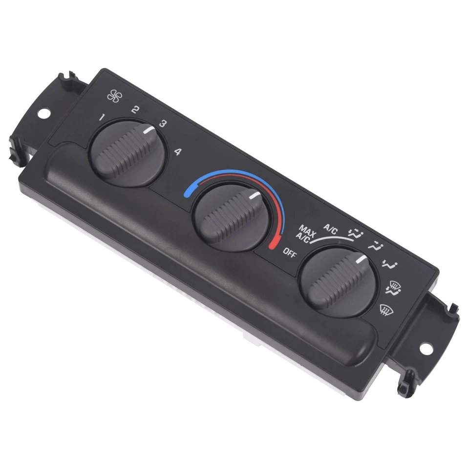 For Chevy S10 GMC Sonoma Bravada 1998-2005 AC Heater Climate Control Switch Unit - Image 3 of 4