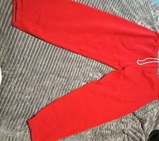Fruit of the Loom Sweatpants Red XXXL