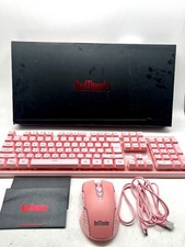 RedThunder Wireless Gaming Keyboard  Mouse Combo K10 - Pink
