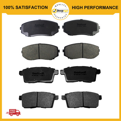 Front & Rear Ceramic Brake Pads For Ford Edge Lincoln MKX Mazda CX-7 CX-9
