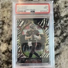 2022 Panini Select Tom Brady Concourse Zebra Prizm Die-Cut PSA 9 #26 Buccaneers