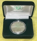 1996 AMERICAN EAGLE US SILVER DOLLAR UNCIRCULATED 99.9% SILVER WITH COA US MINT