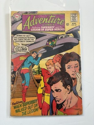 Adventure Comics #371 (DC Comics August 1968) Super Boy And The Legion Of Heroes