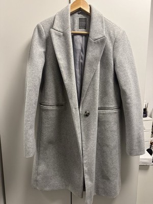 Primark Mantel Grau Größe 40 aber wie 38
