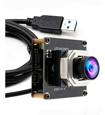 12MP USB 3.0 Autofocus Camera Module 4K 60fps 1080P 230fps IMX577 UVC Wide Angle