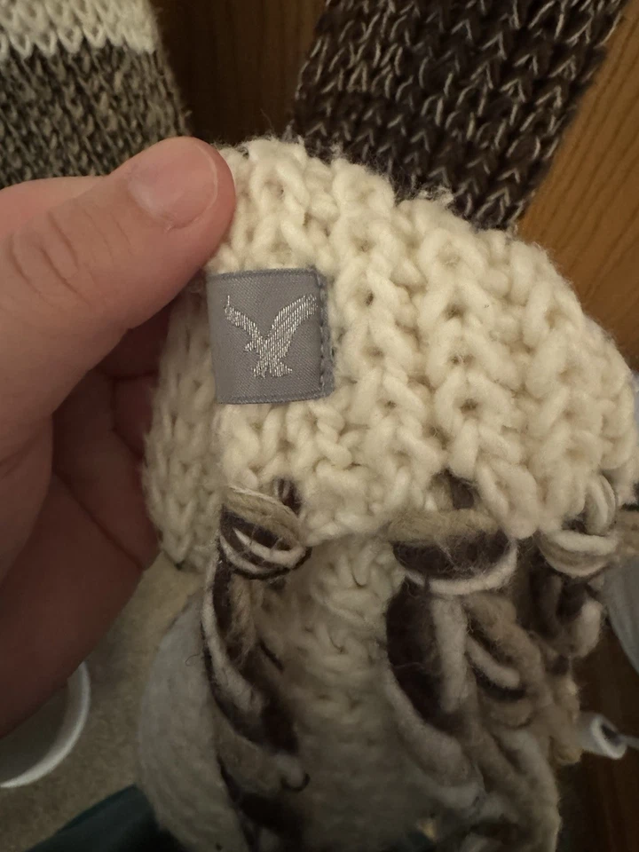 Bufanda American Eagle marrón/ombrè talla única para mujer Foto 3 de 4