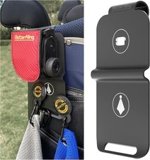 Golf Bag Metal Landing Pads for Magnetic Golf Towel,Golf Rangefinder,Golf Flask,