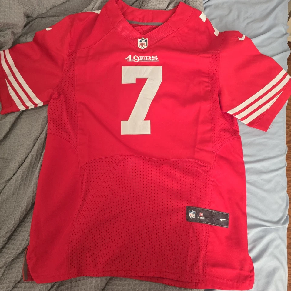 Colin Kaepernick 旧金山 49 人队红色耐克球衣 48 码状况良好 — 第 2/4 张图片